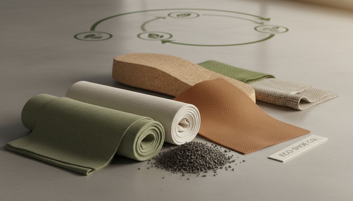 Footwear & Headwear Sustainable Materials Closeup