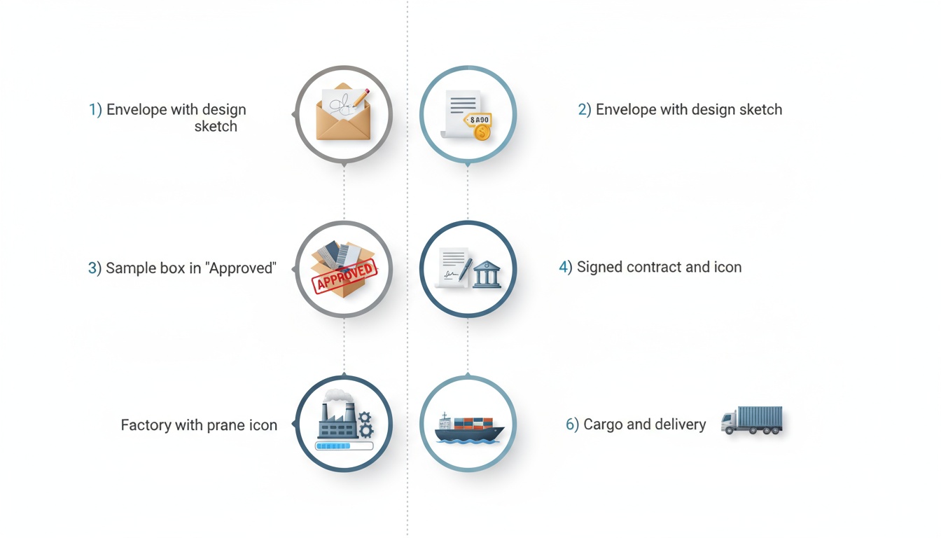 Six-Step Cooperation Process Infographic