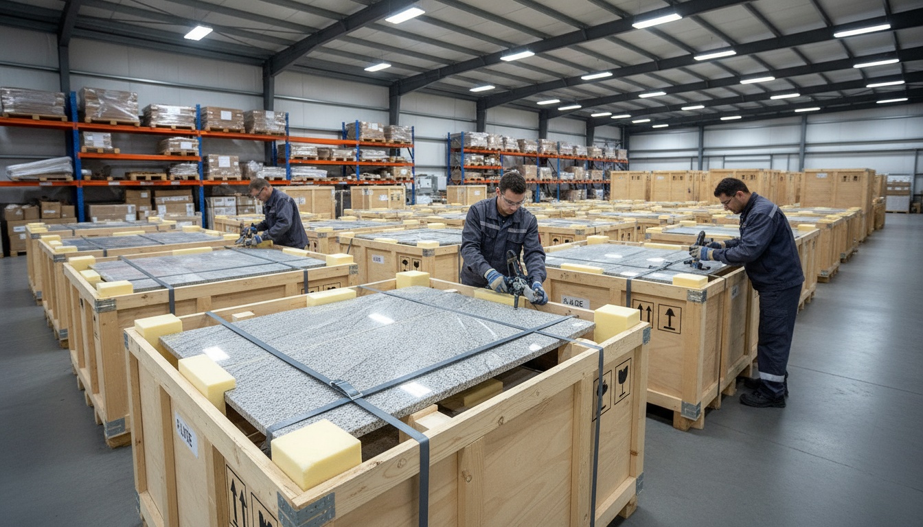 Stone Export Packaging Warehouse